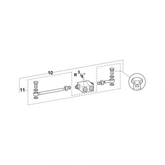 RÜCKSCHLAGVENTIL-DS ZWILL G3/8 L227 1202194 La Walterscheid® Walterscheid® AgraSet - 1207503
