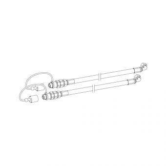 NW10 L1500 QUICK-12,5 G1/4 WP330BAR 1203498 La Walterscheid® Stabilisateur HVST Walterscheid® Tuyau NW 10 - 1203498