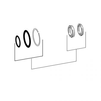 HOL-C CAT.4 D50/120 ECO+KOLBENDICHTUNG SET 1203620 La Walterscheid® Spare parts HOLHSC-120 Cat.4 Walterscheid® Sealing kit HOL-C ECO CAT.4 - D50/120 - 1203620