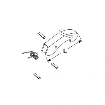 ÖFFNUNGSHEBEL OL CAT.4 SET 1205576 La Walterscheid® Spare parts HOLHSC-120 Cat.4 Walterscheid® AgraSet - 1205576