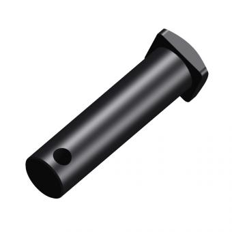 BOLZEN M.KOPF-4KT40 D32 L121 B12 GR.KTL-SW 1207678 La Walterscheid® Walterscheid® Bolzen mit Kopf 121 - 1207678