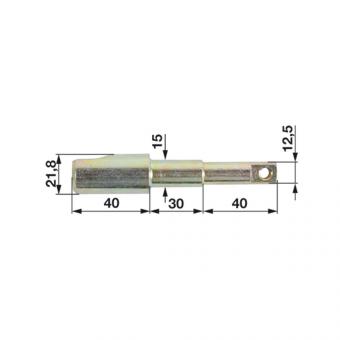 SPERRBOLZEN CAT.2 L109 D21,8 ZN12C 1305031 La(1) Walterscheid® OHK top link hooks spare parts Walterscheid® Lock bolt OH CAT.2 - 1305031
