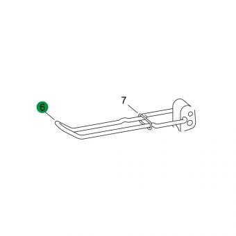 SICHERUNGSFEDER-SOL/DSST L220 RD6X541 ZN10C 1307440 La Walterscheid® OHK top link hooks spare parts Walterscheid® Retaining spring SOL/DSST - 1307440