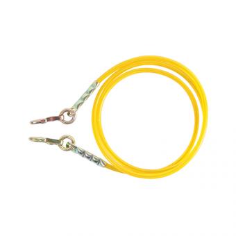 BS L1750 DOPPELT HAKEN-SCHLAUFE K-MANTEL-GELB 1307612 La Walterscheid® Spare parts HOLHSC-63 - C90 Walterscheid® Doublewire hook loop - 1307612