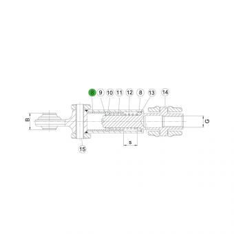 ASST-B DI42 DA48 L47,5 FE/A-DIN50938 1308141 La Walterscheid® ASST-B|S bolt spare parts Walterscheid® Bush 48 - 1308141