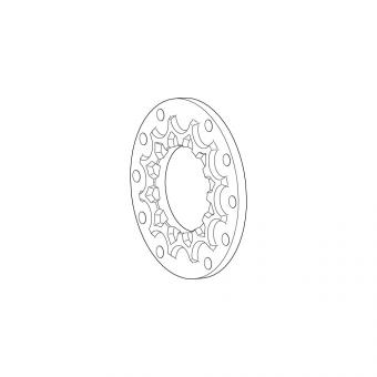 K90 TK167 B12,6-10 1337464 La Walterscheid® Walterscheid® Thrust flange K 90 - 1337464