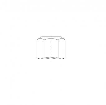 SECHSKANTMUTTER M8-10-A-A0A DIN6330 1381957 La Walterscheid® Walterscheid® Hexagon nut M 8 - 1381957