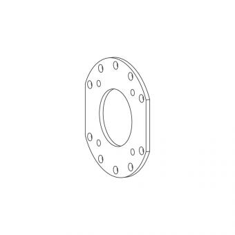 MITNAHMESCHEIBE K90 TK167 B12,5-10TK134,3 B10-4 189X91X7 1393176 La Walterscheid® Walterscheid® Drive plate K 90/4T - 1393176