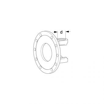 KG K90 2500 TK167 B12,1-10 L82 1397090 La Walterscheid® Walterscheid® Mâchoire à bride KG K 90 2500 - 1397090