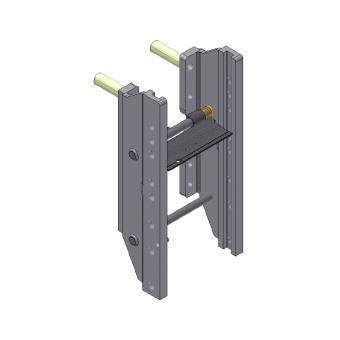 KU367 W=335/30/22 mm-8H 8002742 La Walterscheid® Hitches Walterscheid® Quick adjustable support KU367NL – 8002742