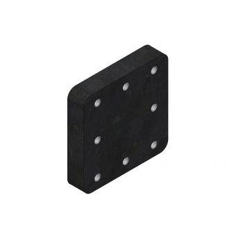 210x210x40 mm/1x160x140M16-8H 8003243 La Walterscheid® Technique d’attelage Walterscheid® Plaque de montage ASP7140-210 - 8003243