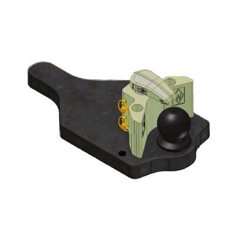 KK80 0/0/600/0/300/0/0/40 mm 8004180 La Walterscheid® Anhängetechnik Walterscheid® Kugelbalken KBaU8340-600 - 8004180