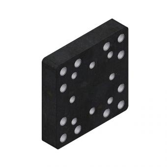 200x200x40 mm/160x160M20-110x100 8004490 La Walterscheid® Hitches Walterscheid® Mounting Plate ASP7160-200 – 8004490
