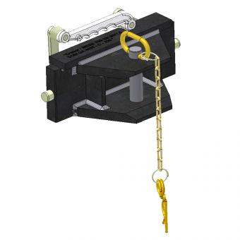 IN338 W=309/30/22 mm 8004524 La Walterscheid® Hitches Walterscheid® Coupling clevis type IN338/309-28N - 8004524