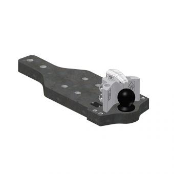 KK80 2/90/660/30,5/260/LL2/121,5/50 mm 8004628 La Walterscheid® Anhängetechnik Walterscheid® Kugelbalken KBa8304WoBZ - 8004628