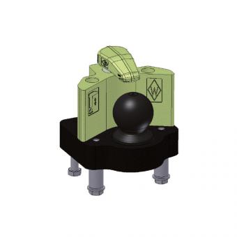 KK80 HD=140x100/17 mm 8004682 La Walterscheid® Anhängetechnik Walterscheid® Kugelaufsatz KBAW0 - 8004682