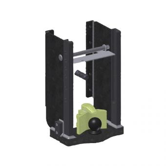 KU300 W=335/30/22 mm-6H 8004718 La Walterscheid® Anhängetechnik Walterscheid® Kupplungsbock KU300KK - 8004718