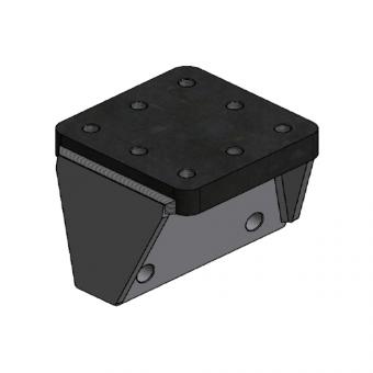 260x210x170x40m/HD165x100/25 mm 8004811 La Walterscheid® Adapters for traction devices (implemented side) Walterscheid® Mounting Plate ASP260x210x170 – 8004811