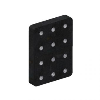 162x217x30 mm/2x110x100M16-12H 8004914 La Walterscheid® Hitches Walterscheid® Mounting Plate ASP7110-162x2 - 8004914