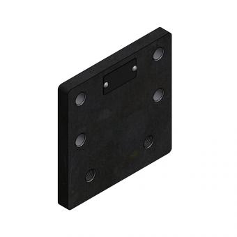 160x160x15 mm/HD=120x55/15 mm-1xHD90M16 8004954 La Walterscheid® Technique d’attelage Walterscheid® Plaque de montage ANP50-3/1-1 - 8004954