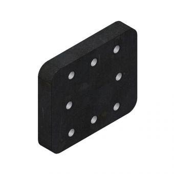 190x160x30 mm/1x110x100M16-8H 8004955 La Walterscheid® Hitches Walterscheid® Mounting Plate ASP7110-160/190 - 8004955