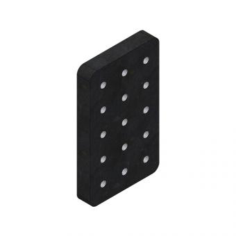210x355x40 mm/3x130x130M20-15H 8004957 La Walterscheid® Mounting plates Walterscheid® Mounting Plate ASP7130-210x3 - 8004957