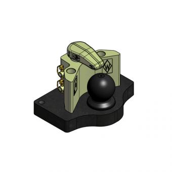 KP8341 275x200x40/2HD17 mm 8005036 La Walterscheid® Technique d’attelage Walterscheid® Plaque de base à boule KP8341 - 8005036