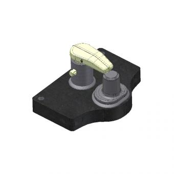 PP5341 275x200x40/2HD17 mm 8005038 La Walterscheid® Hitches Walterscheid® Piton Plate PP5341 – 8005038