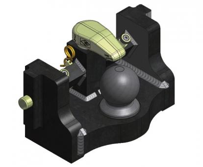 KK80 W=329/32/25 mm 8005113 La Walterscheid® Hitches Walterscheid® Coupling Ball Type KB8329X – 8005113
