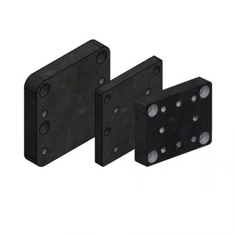 200x200x40/140x80/21-140x80M20 8005216 La Walterscheid® Technique d’attelage Walterscheid® Plaque de montage ANP7004-041 - 8005216
