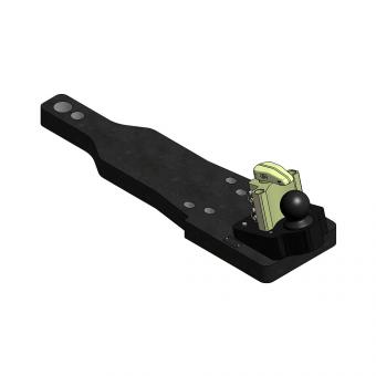 KK80 2/55/869/51/37/LL2/275/156/118/55 mm 8005387 La Walterscheid® Technique d’attelage Walterscheid® Latte de traction à boule KBa8332NW15 - 8005387