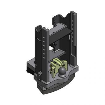 KU349 W=389/32/25 mm-6H 8005449 La Walterscheid® Anhängetechnik Walterscheid® Kupplungsbock KU349KK - 8005449