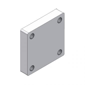 160x160x30/1x120x120M20-4H 8005500 La Walterscheid® Technique d’attelage Walterscheid® Plaque de montage ASP7120 - 8005500