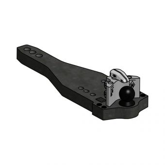 KK80 3/45/55/842/35,5/255/LL3/147/60 mm 8005505 La Walterscheid® Technique d’attelage Walterscheid® Latte de traction à boule KBa8301WZWL - 8005505