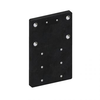 280x175x20 mm/HD=140x80/17 mm-2xHD83x56M10 8005653 La Walterscheid® Technique d’attelage Walterscheid® Plaque de montage ANP50-4/2-2 - 8005653