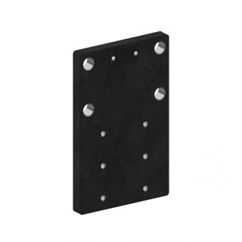 280x175x20 mm/HD=140x80/21 mm-2xHD83x56M10 8005654 La Walterscheid® Technique d’attelage Walterscheid® Plaque de montage ANP50-45/2-2 - 8005654