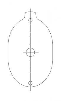 SC-DECKEL 155X90X2 GELB Deckel Sc 1 Walterscheid® Shaft guards Walterscheid® Flap SC - 1358107