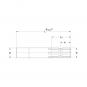 PROFIL KWP1 1/8-6V L300 RD30 R-NUT 1043115 Ds Walterscheid® Walterscheid® Profil KWP 1 1/8-6V - 1042881