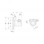 TK84 B8-6 ZP1 3/8-21 KF L73 1047046 Ds Walterscheid® Walterscheid® Aufsteckflansch D 100 - 1047046
