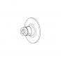 NABE K92 KNP1 3/8-6 F.ZV L85,5 SN 1051551 La Walterscheid® Walterscheid® Hub K 92 - 1051551