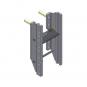 KU367 W=335/30/22 mm-8H 8002742 La Walterscheid® Hitches Walterscheid® Quick adjustable support KU367NL – 8002742