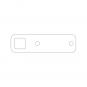260x75x8-45x45HD140/17 mm 8002921 La Walterscheid® Anhängetechnik Walterscheid® Sicherungsblech 4300-10 - 8002921