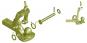 KK80 46x70x190/1x25 mm 8005318 La Walterscheid® Hitches Coupling Ball Type 750-00282-50