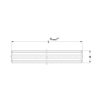 PROFIL KWP1 3/8-6 L3000 Kwp 1 3 8 6 La Walterscheid® Walterscheid® Profil KWP 1 3/8-6 - 1085979