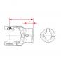 NG 2100 RD24H8 P8 GM10-2 L78 1047603 La Walterscheid® Walterscheid® Hub yoke NG 2100 - 1047603
