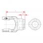 NG 2100 RD25H8 SPB8 AZ40 L78 1333303 La Walterscheid® Walterscheid® Mâchoire alésée NG 2100 - 1333303