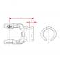 NG 2100 RD33H8 SPB14 L78 1181371 La Walterscheid® Walterscheid® Mâchoire alésée NG 2100 - 1181371