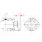 NG 2100 RD35H8 P10 SPB10 L73 1018945 La Walterscheid® Walterscheid® Mâchoire alésée NG 2100 - 1018945
