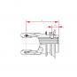 AZG 2100 KNP8X32X38 ZV L96 KPL 1147613 La Walterscheid® Walterscheid® Aufsteckgabel AZG 2100 - 1147613