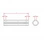PROFIL 0VH 1400 SPB11 13 BDS 0v 0vh 0vga La Walterscheid® Telescopic Sections Walterscheid® Profile 0vH - 1116554